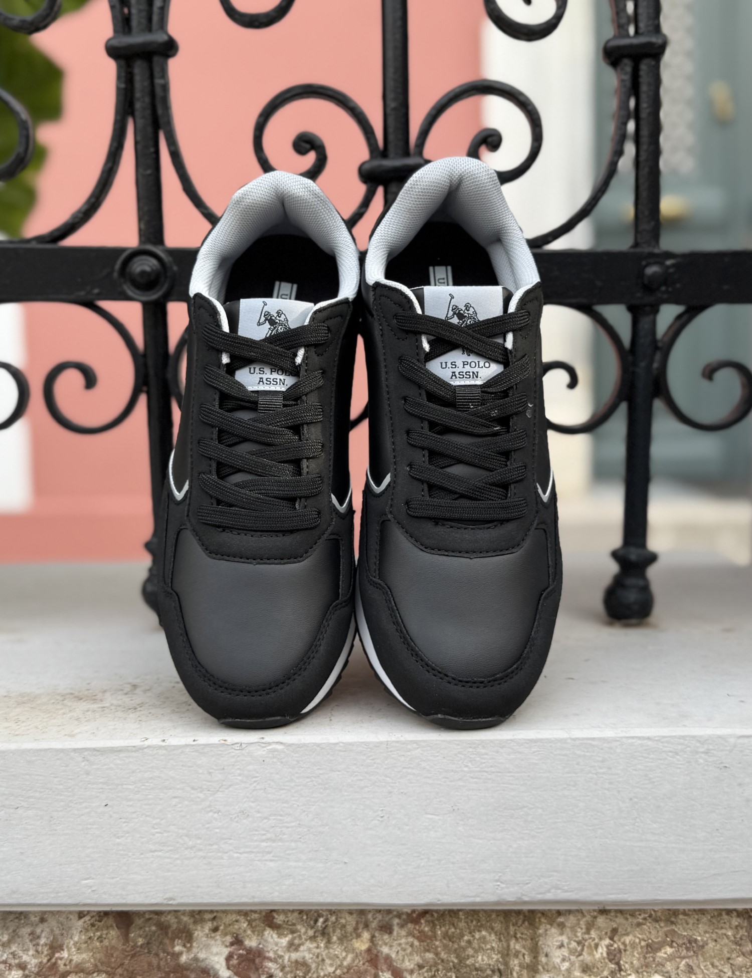 U.S. Polo Assn. ανδρικά μαύρα casual sneakers CHRIS001BLK φωτογραφία